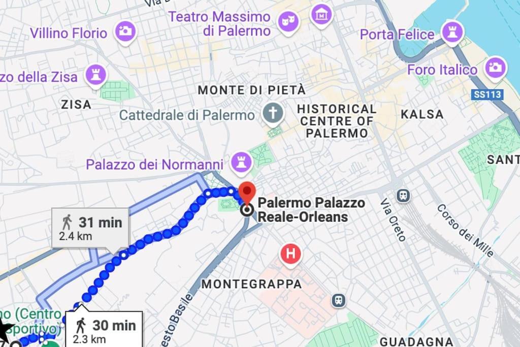 Апартаменты Dolce Sicily A 2Km Dal Centro Палермо Экстерьер фото